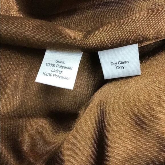 Pronto Uomo Men’s Full Zip Faux Suede Jacket, Brown, size XXL - Picture 6 of 7